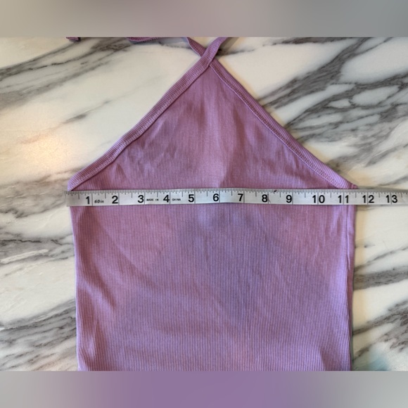 Madewell Supima Rib Halter Tank Top - Picture 10 of 10